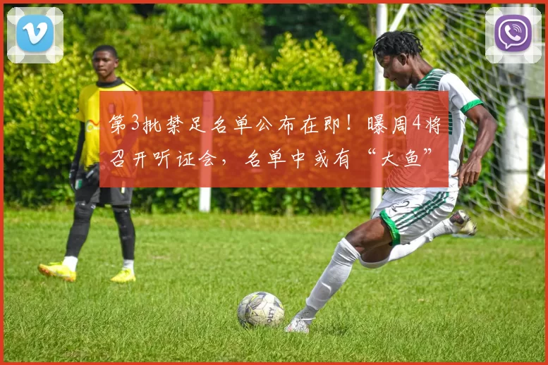 第3批禁足名单公布在即！曝周4将召开听证会，名单中或有“大鱼”