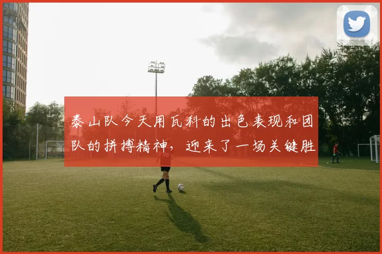 泰山队今天用瓦科的出色表现和团队的拼搏精神，迎来了一场关键胜利，强调了中场核心的重要性和团队合作的力量_比赛_节奏_克雷桑