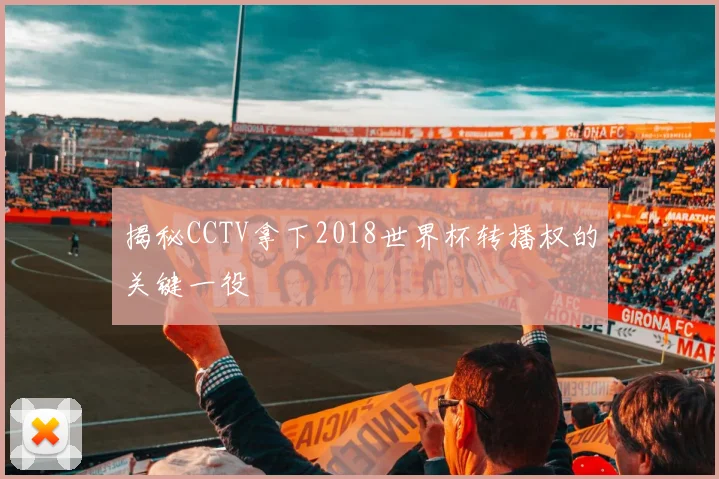 揭秘CCTV拿下2018世界杯转播权的关键一役