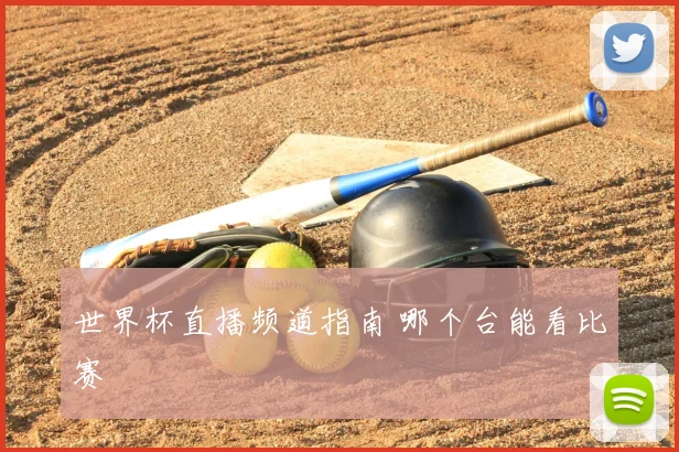 世界杯直播频道指南 哪个台能看比赛